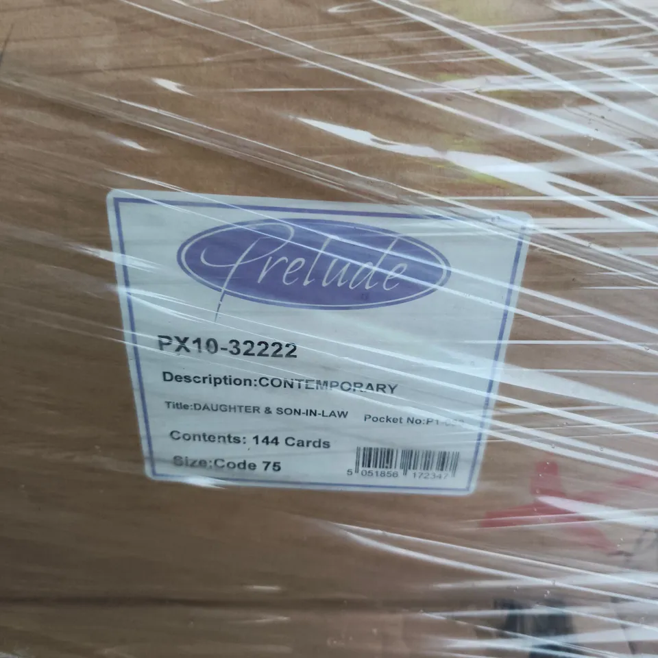 PALLET OF ASSORTED GREETING CARDS FOR VARIOUS SOCIAL OCCASIONS