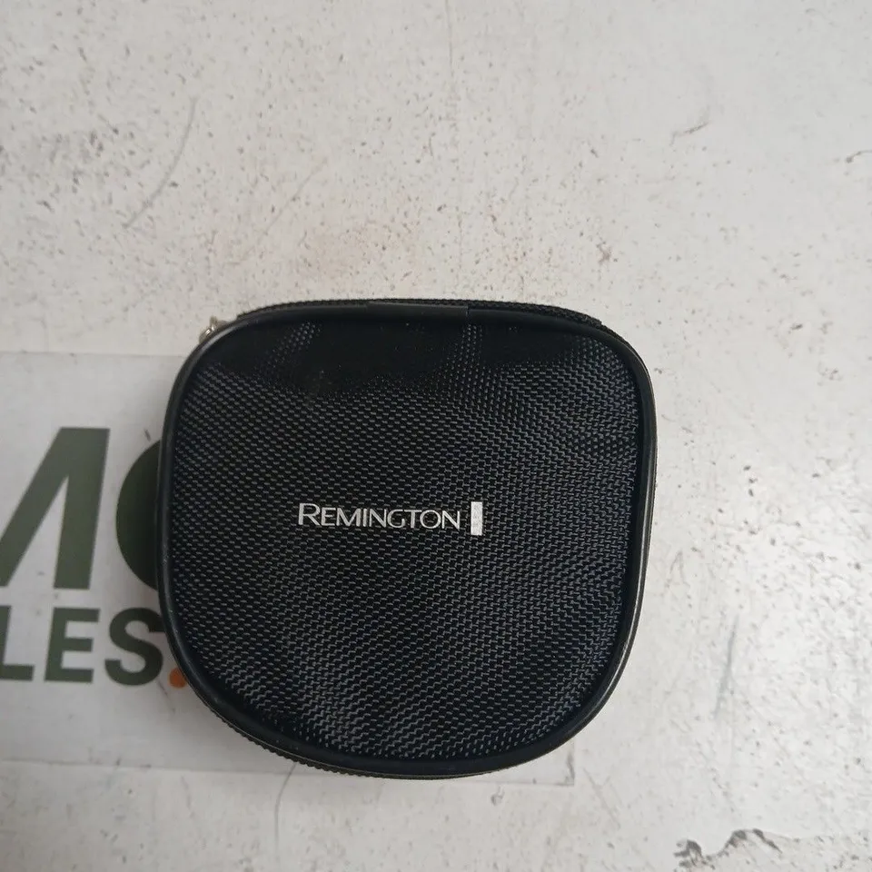REMINGTON ROTARY ELECTRIC SHAVER – CORDLESS, BLACK/, WITH CARRY CASE