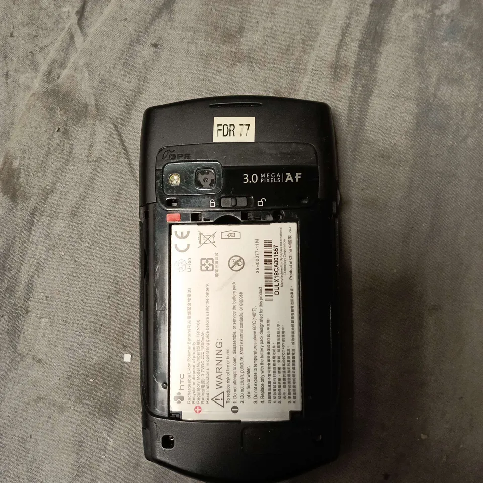 O2 MOBILE PHONE / PDA WITH GPS, 3.0MP AF CAMERA – BLACK