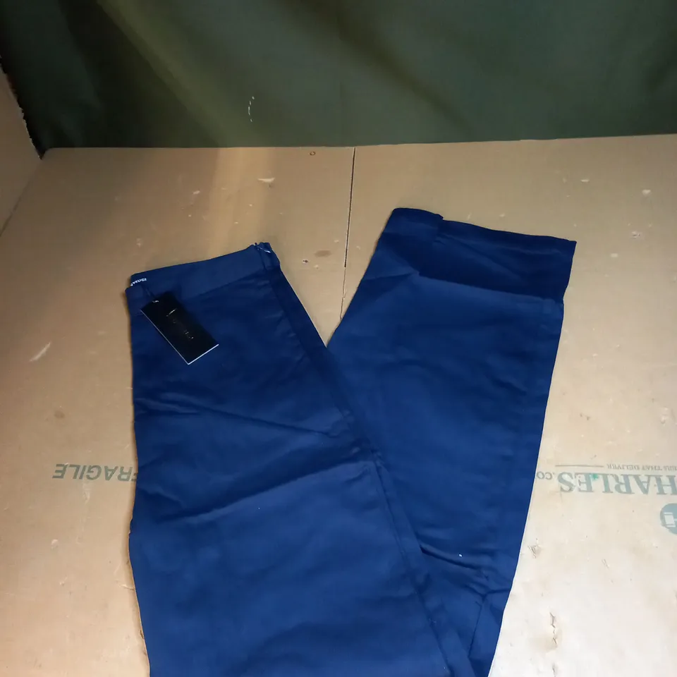 KINTSUGI NAVY WIDE LEG TROUSERS SIZE 10