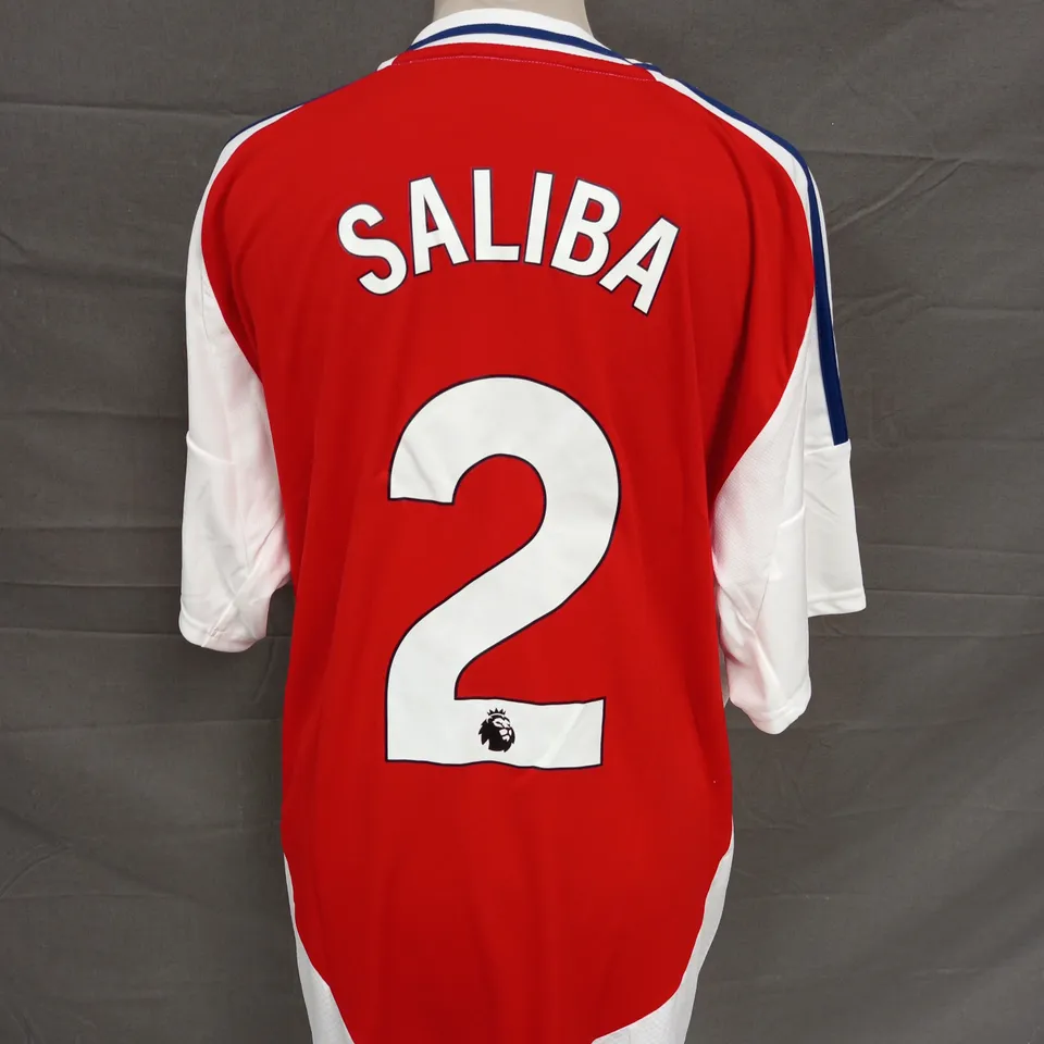 ADIDAS ARSENAL FOOTBALL CLUB T-SHIRT - SALIBA 2 - XL