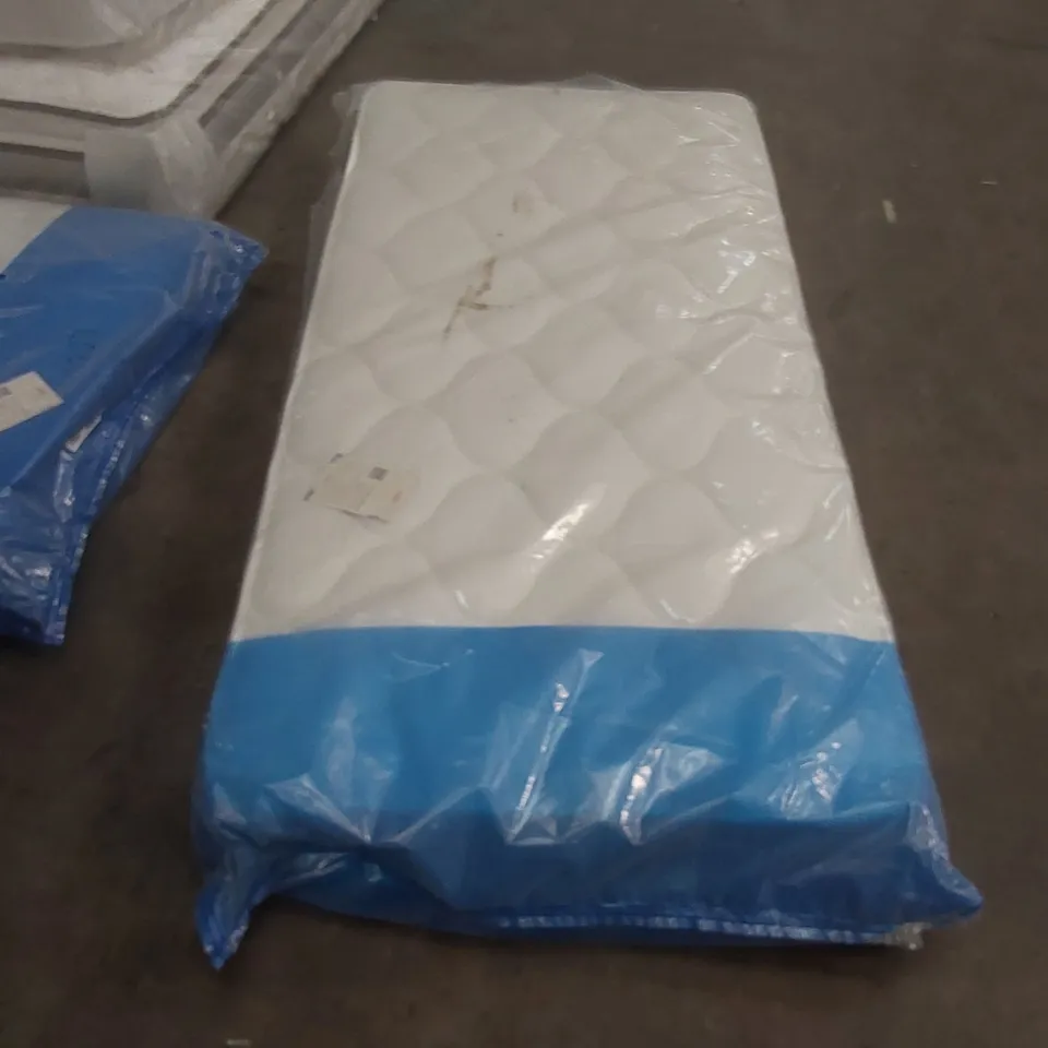 QUALITY BAGGED 3FT SINGLE AIRSPRUNG MEMORY FOAM BUNK MATTRESS RRP £259