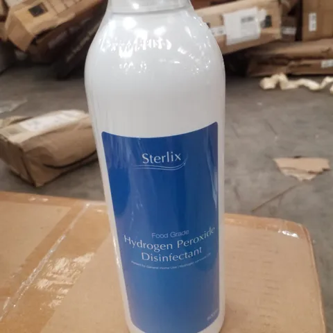 BOXED CONTAINING APPROXIMATELY 23 BOTTLES OF STERLIX HYDROGEN PEROXIDE DISINFECTANT 500LM 