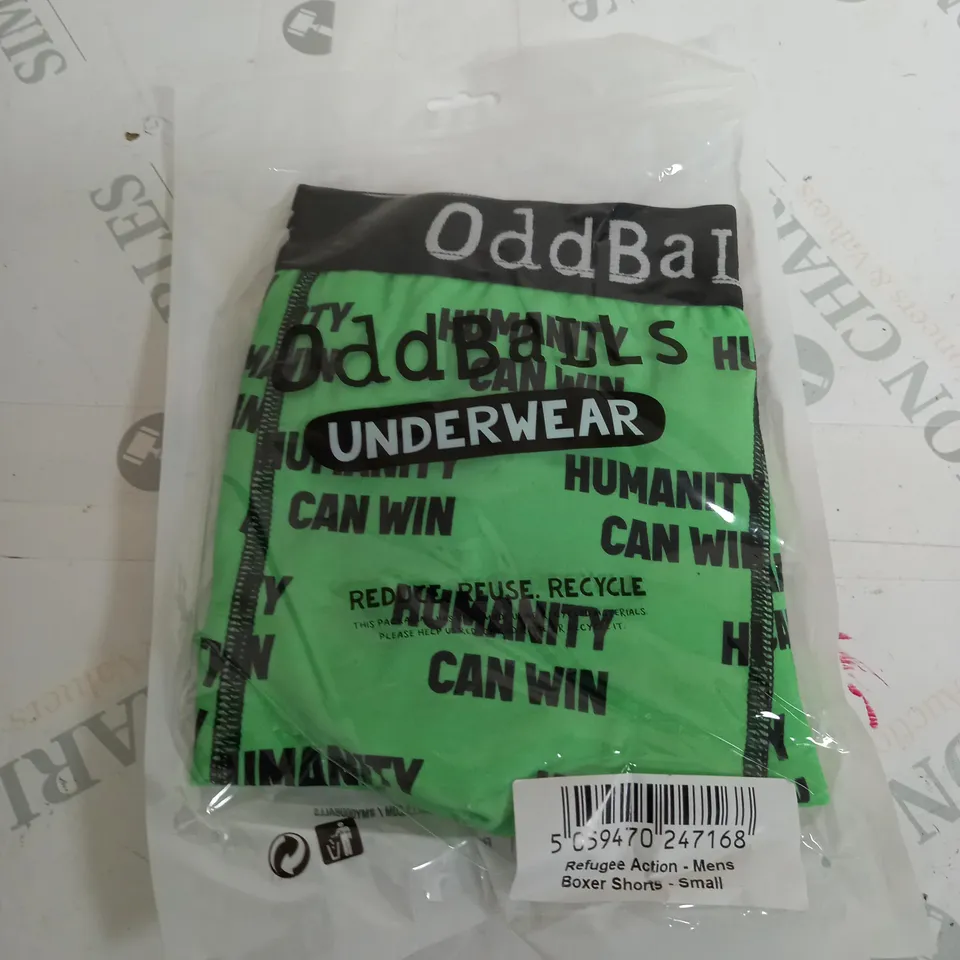 ODD BALLS ACTION BOXER SHORTS SIZE S 