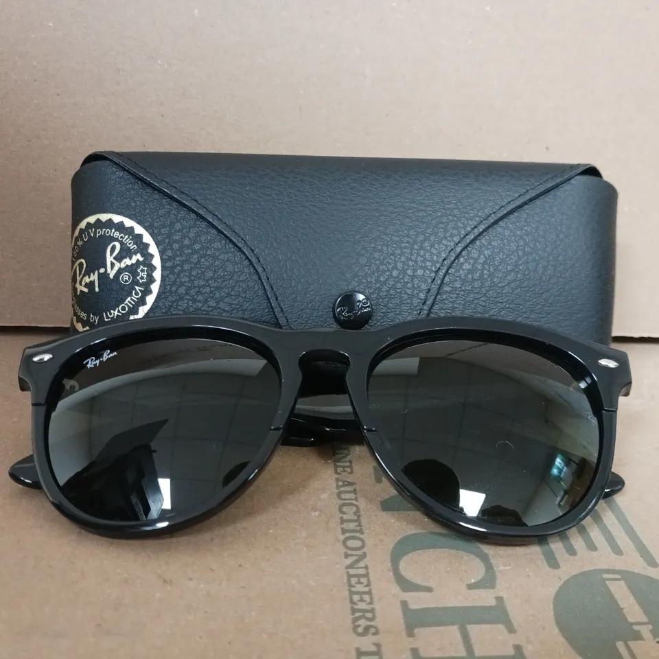 RAY-BAN IRIS PHANTOS SUNGLASSES - BLACK