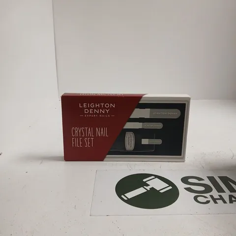 LEIGHTON DENNY CRYSTAL NAIL FILE SET