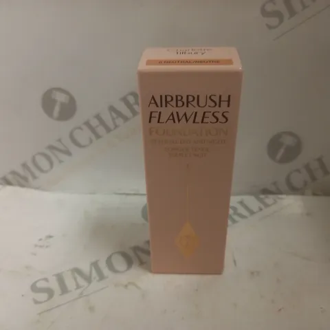 BOXED AND SEALED CHARLOTTE TILBURY AIRBRUSH FLAWLESS FOUNDATION - 6 NEUTRAL (30ml)
