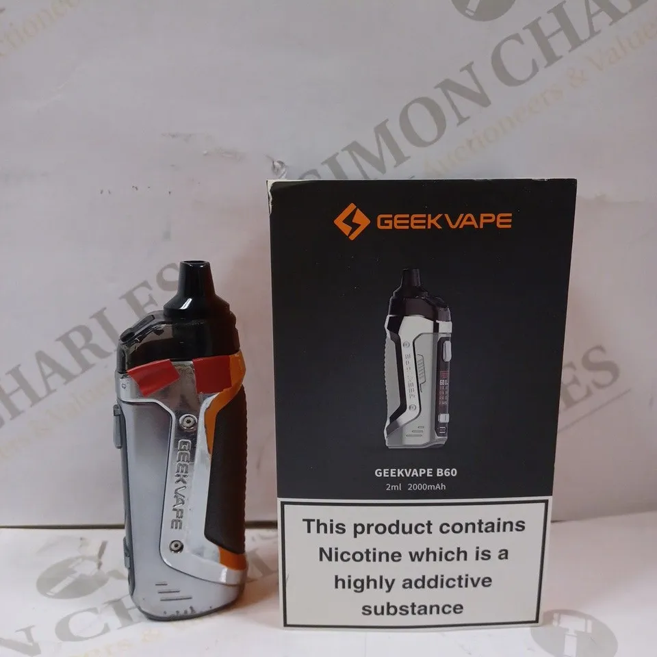BOXED GEEK VAPE B100 21700 KIT IN SILVER