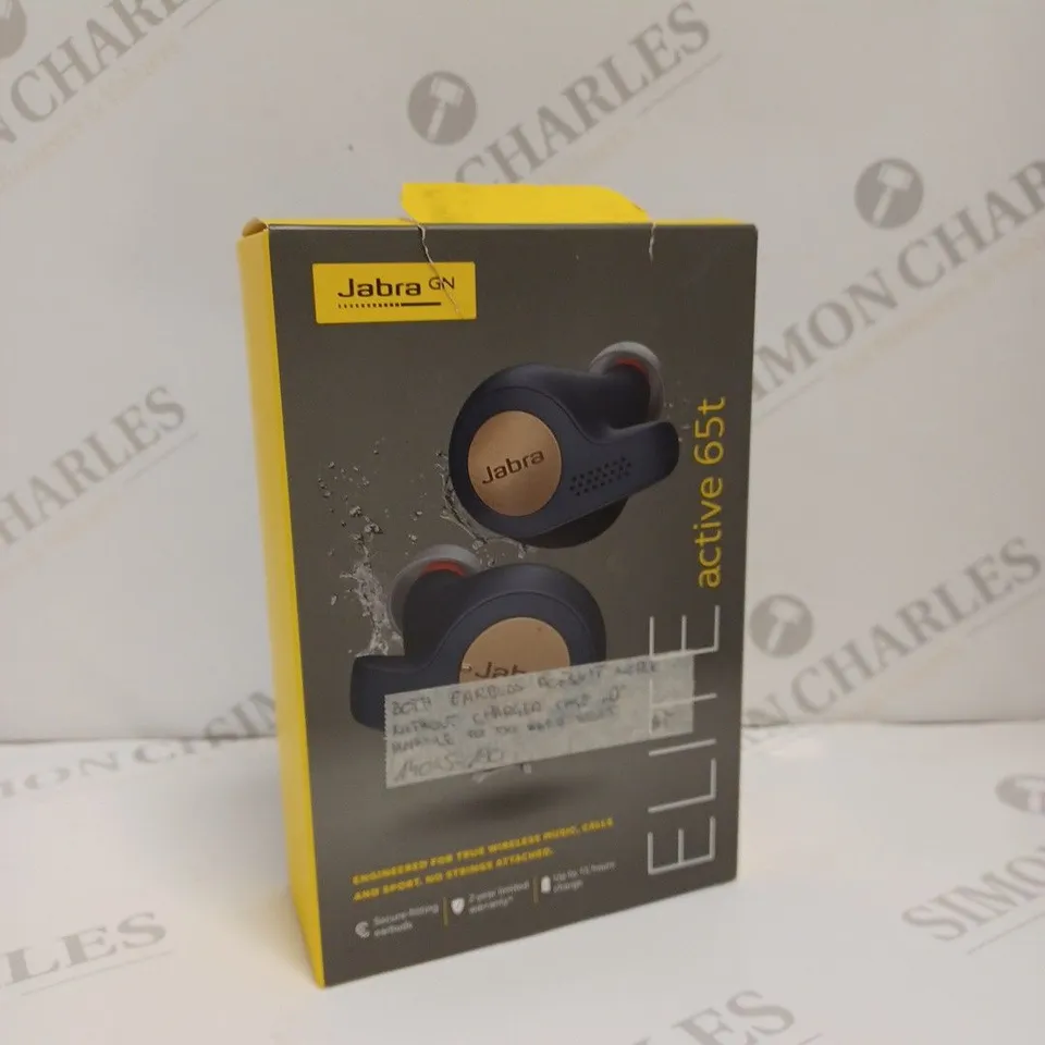 BOXED JABRA ELITE ACTIVE 65T EARBUDS