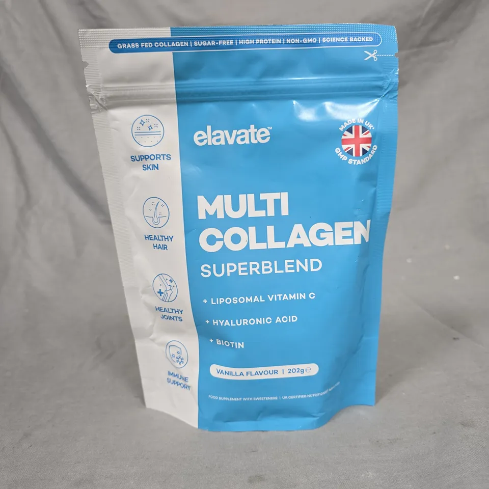 ELEVATE MULTI-COLLAGEN SUPERBLEND IN VANILLA - 202G
