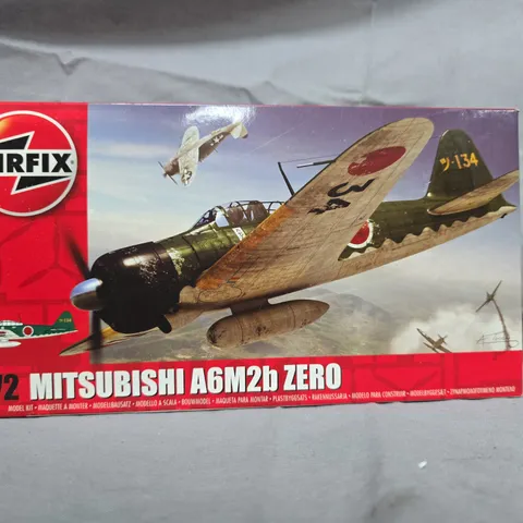 AIRFIX 1:72 SCALE MITSUBISHI A6M2B ZERO MODEL KIT
