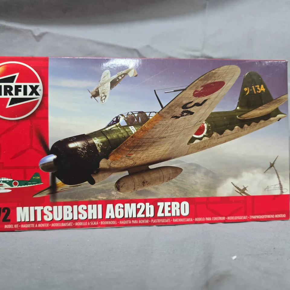 AIRFIX 1:72 SCALE MITSUBISHI A6M2B ZERO MODEL KIT