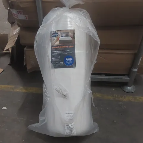 QUALITY BAGGED AND ROLLED SILENTNIGHT 135CM DOUBLE MATTRESS