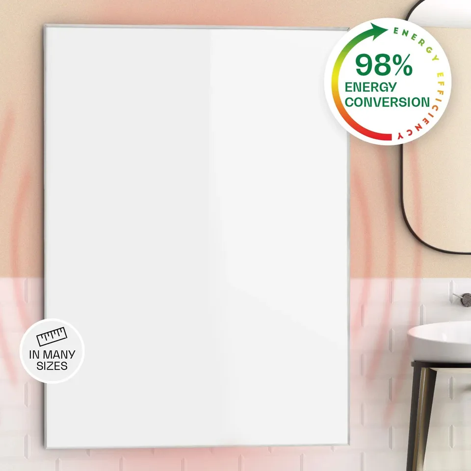 KLARSTEIN WONDERWALL 960W 80.5X119.5CM INFRARED PANEL HEATER​ WHITE