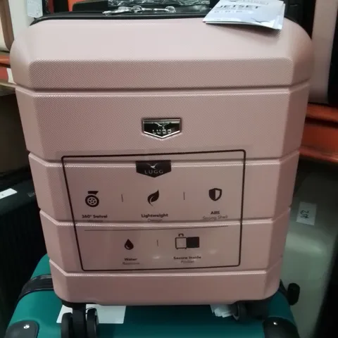 LUGG JETSET CABIN BAG ROSE