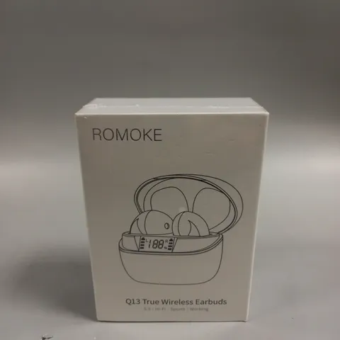 BOXED SEALED ROMOKE Q13 TRUE WIRELESS EARPHONES