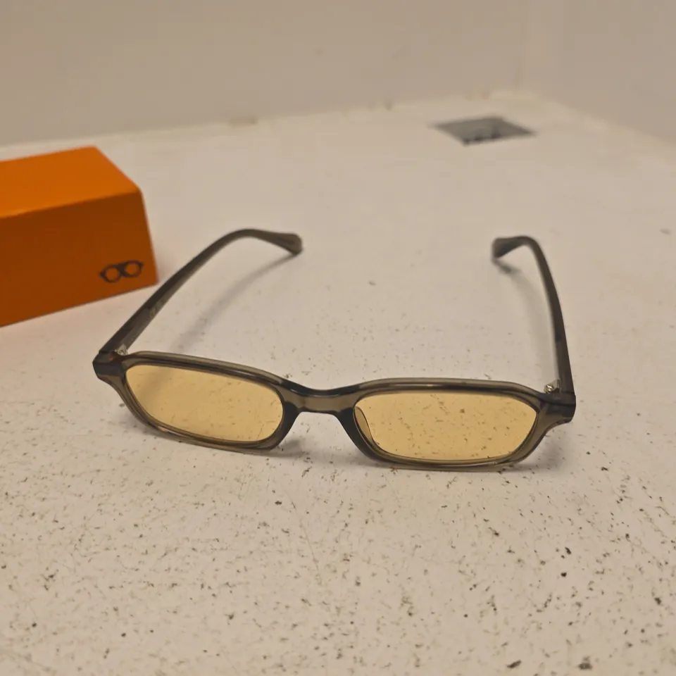MELLER BRAND GLASSES – YELLOW-TINTED LENSES