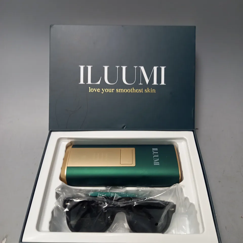 BOXED ILUUMI IPL HAIR REMOVAL DEVICE