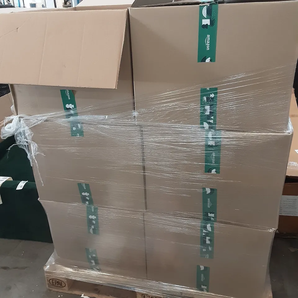 PALLET OF ASSORTED HOMEWARE ITEMS TO INCLUDE OUTDOOR POWER SOCKETS, BABY TOYS, PHONE CASES ETC 