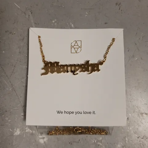 ABBOTT LYON PERSONALISED 'MANYSHA' NECKLACE 