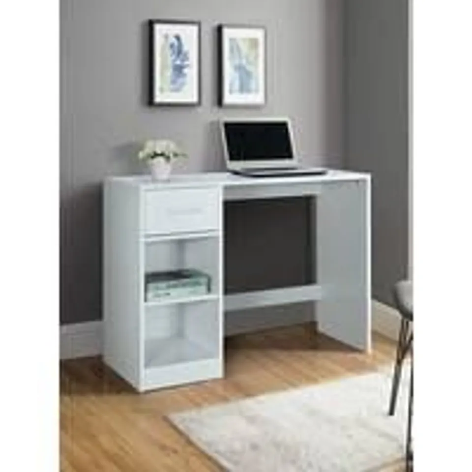 METRO DESK - WHITE  RRP £55