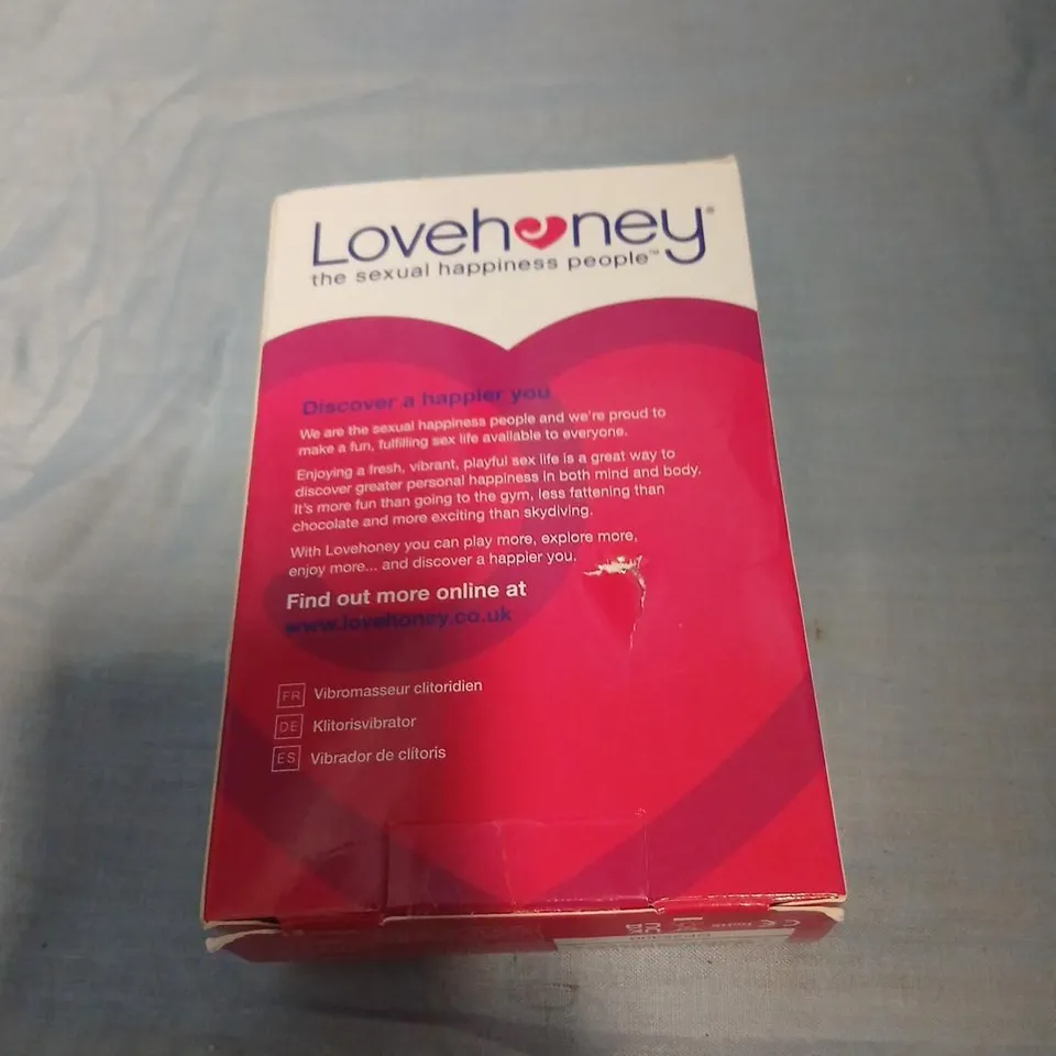 LOVEHONEY BANG BANG BUNNY CLITORAL VIBRATOR – BOXED