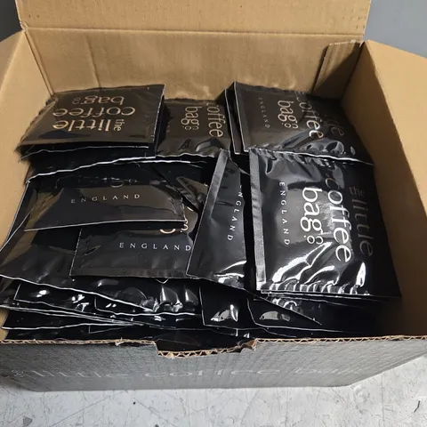 BOX OF APPROXIMATELY 30 LITTLE COFFEE BAGS