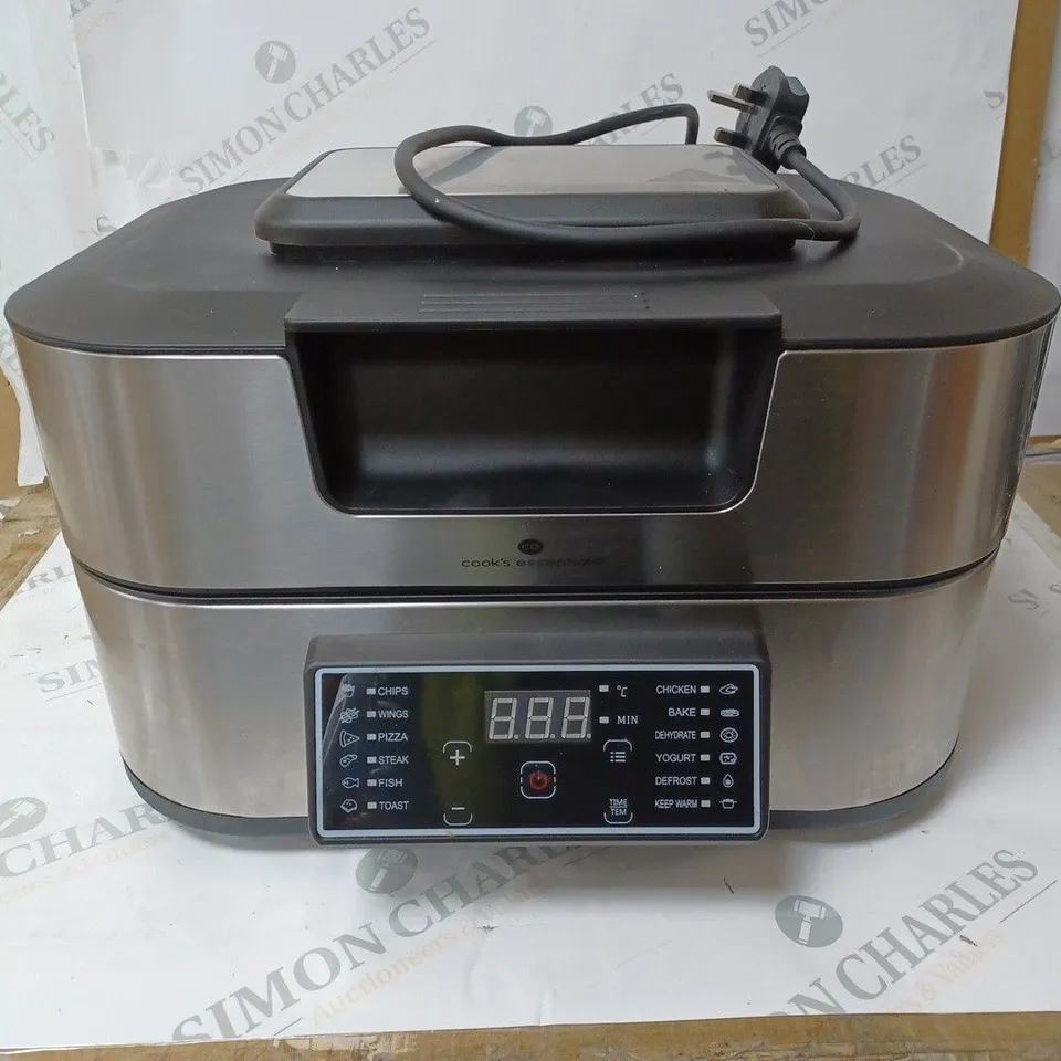 OUTLET COOK'S ESSENTIALS GRILL & AIRFRYER 5.5L