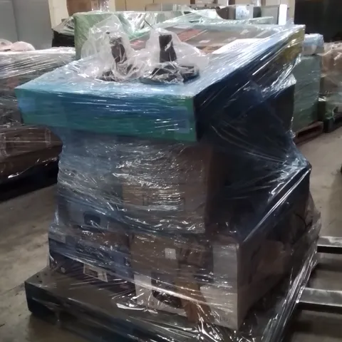 PALLET CONTAINING A LARGE QUANTITY OF ELECTRICAL PRODUCTS TO INCLUDE;TV,TOASTER,VACUUM CLEANER,IRON