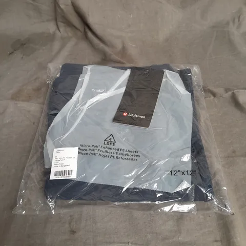 BAGGED LULULEMON ABC SLIM FIT VERSATWILL TROUSER IN NAVY SIZE W35 L32