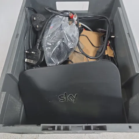 APPROXIMATELY 10 ASSORTED ELECTRICAL PRODUCTS TO INCLUDE POWER SUPPLIES, REPLACEMENT REMOTES, A/V CABLES ETC 