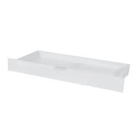 BOXED TUTTI BAMBINI UNIVERSAL UNDERBED STORAGE DRAWER - WHITE (1 BOX)