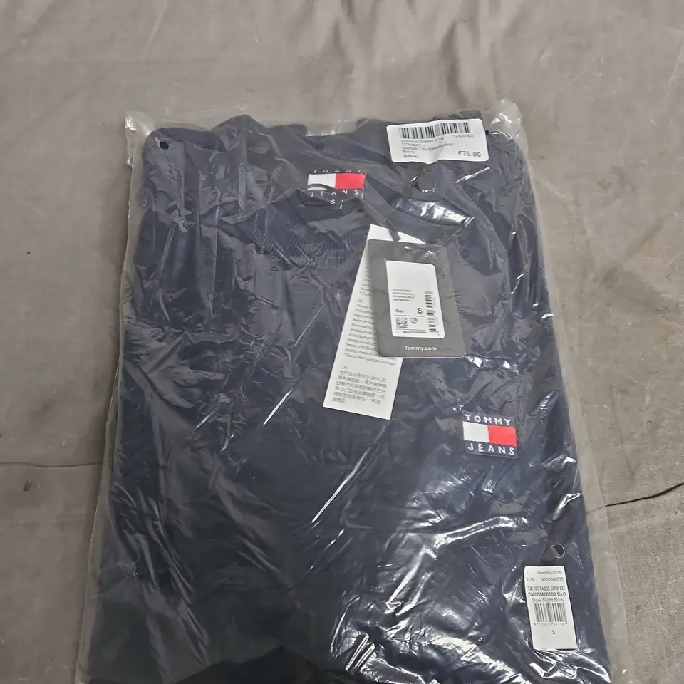 TOMMY JEANS NAVY SWEATSHIRT SIZE - S