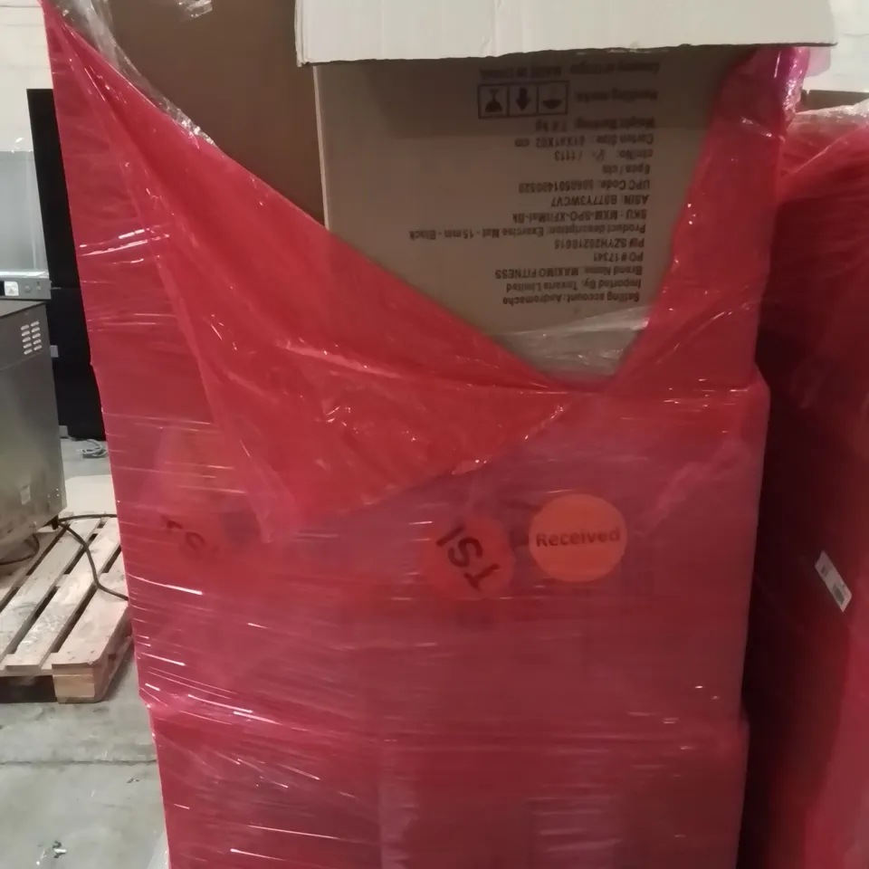 PALLET CONTAINING LARGE QUANTITY OF BRAND NEW YOGA/EXERCISE MATS