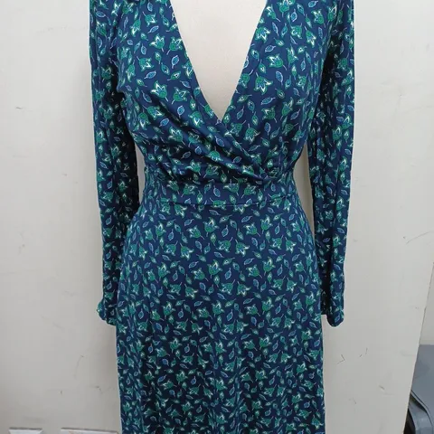 BODEN WILLOW JERSEY DRESS - UK 10 R