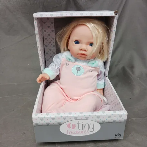 BOXED TINY TREASURES BABY DOLL