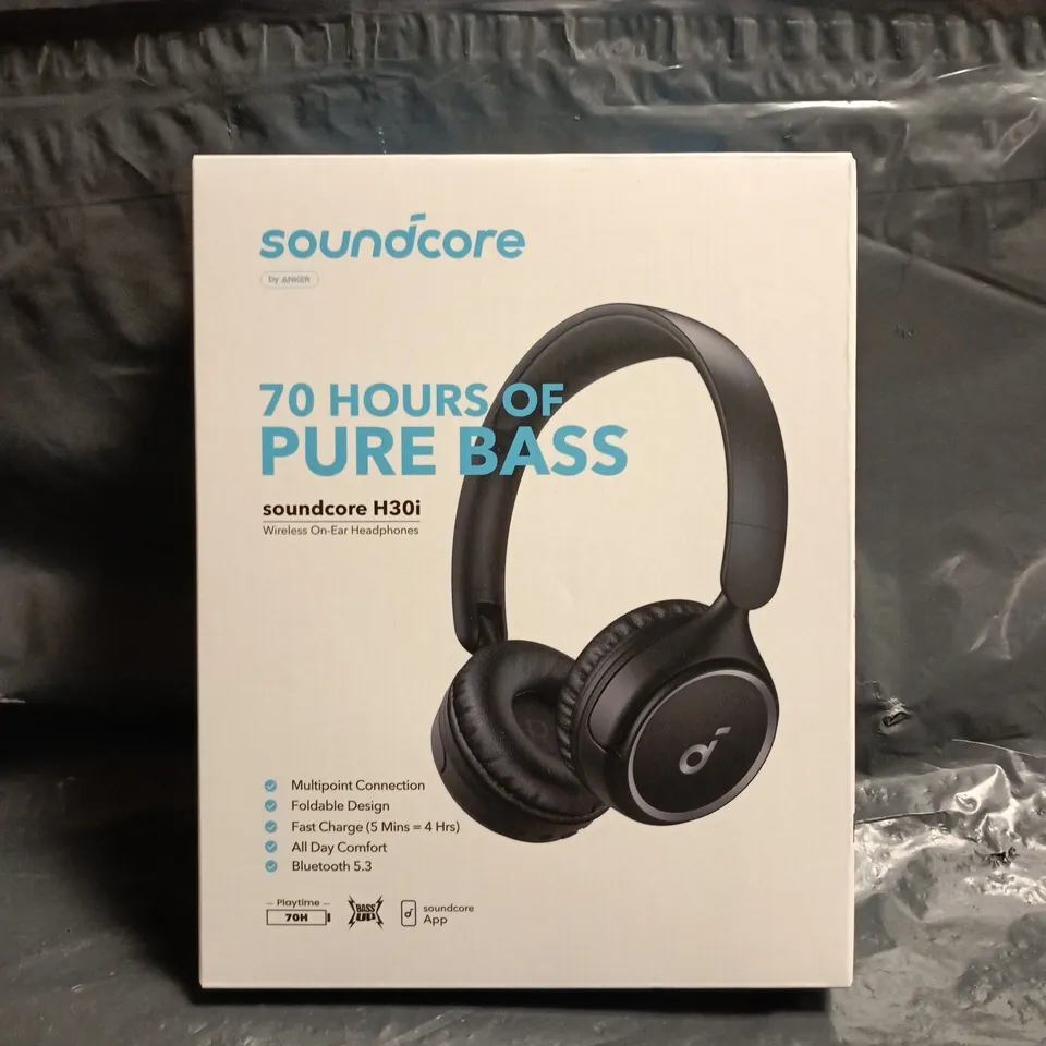 SOUNDCORE BY ANKER H30I WIRELESS ON-EAR HEADPHONES