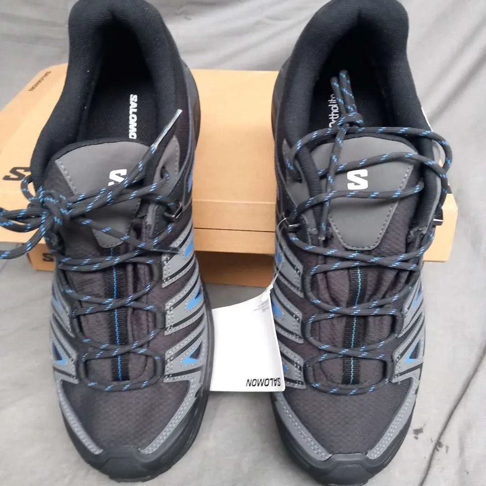 BOXED SALOMON EXVANTAGE CSWP BLACK/MAGNET/DELFT OUTDOOR PLEIN AIR SIZE  9