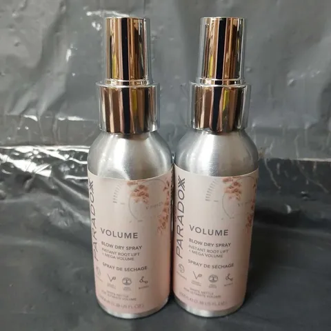2 PARADOX VOLUME BLOW DRY SPRAY (2X100ML)