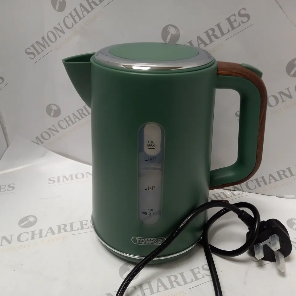 BOXED TOWER SCANDI JADE 1.7L RAPID BOIL KETTLE