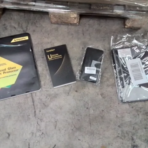PALLET CONTAINING A LARGE QUANTITY OF PHONE CASES,SCREEN PROTECTORS AND TABLET CASES