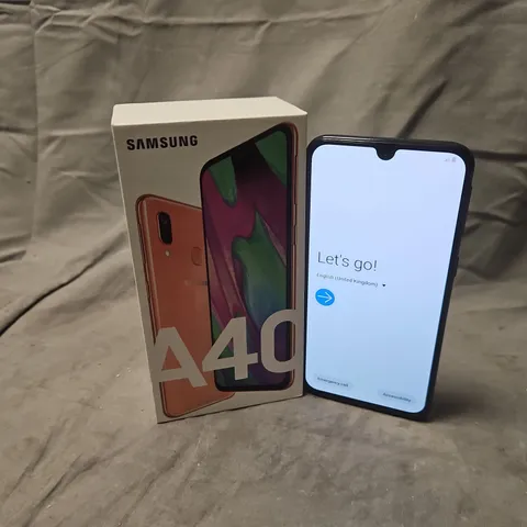 SAMSUNG GALAXY A40 (BOXED)