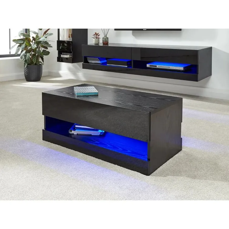 ALLMON FLOOR SHELF COFFEE TABLE 