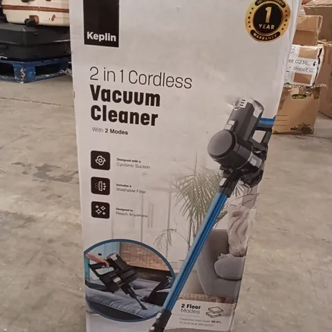 BOXED KEPLIN 2IN1 CORDLESS VACUUM CLEANER WITH 2 MODES