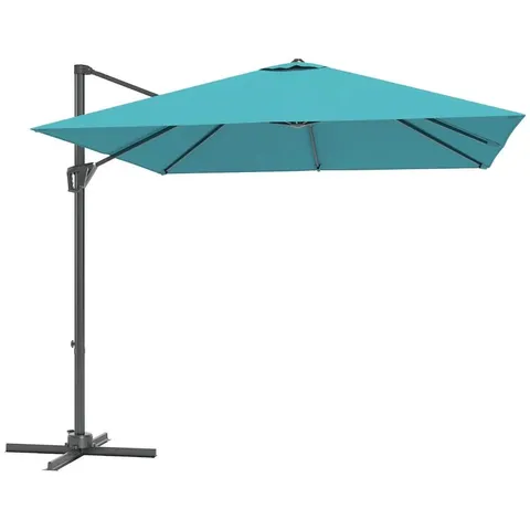 BOXED  PATIO OFFSET PARASOL UMBRELLA