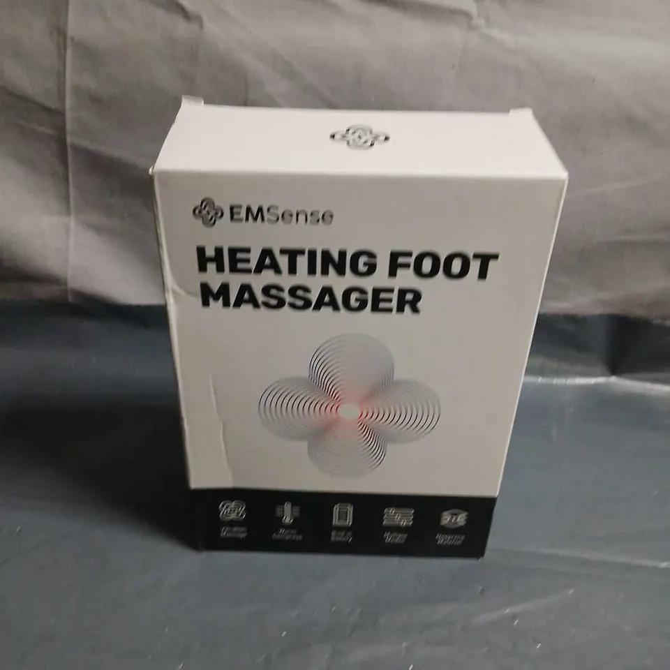 EMSENSE HEATING FOOT MASSAGER – BOXED