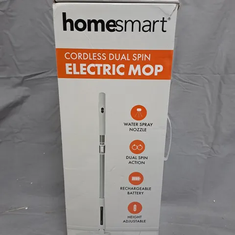 HOMESMART CORDLESS DUAL SPIN ELECTRIC MOP