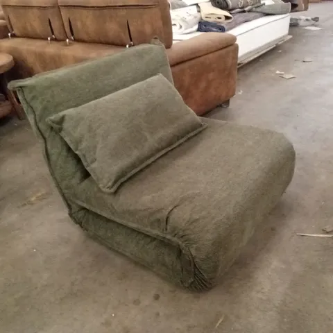 DESIGNER SINGLE 85cm FABRIC UPHOLSTERED CHAIR