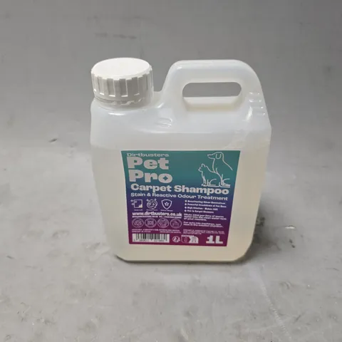 SET OF APPROXIMATELY 10 DIRT BUSTERS PET PRO CARPET SHAMPOO 