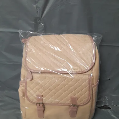 MY BABIIE BILLIE FAIERS BLUSH BACKPACK CHANGING BAG